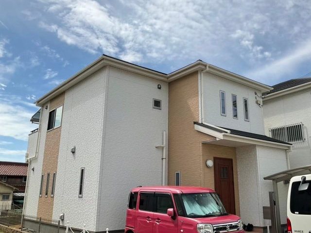 加古川市で外壁塗装を実施予定の戸建て